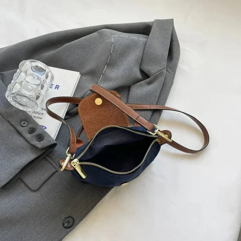 Mini Long-Bag | Damen-Schultertasche